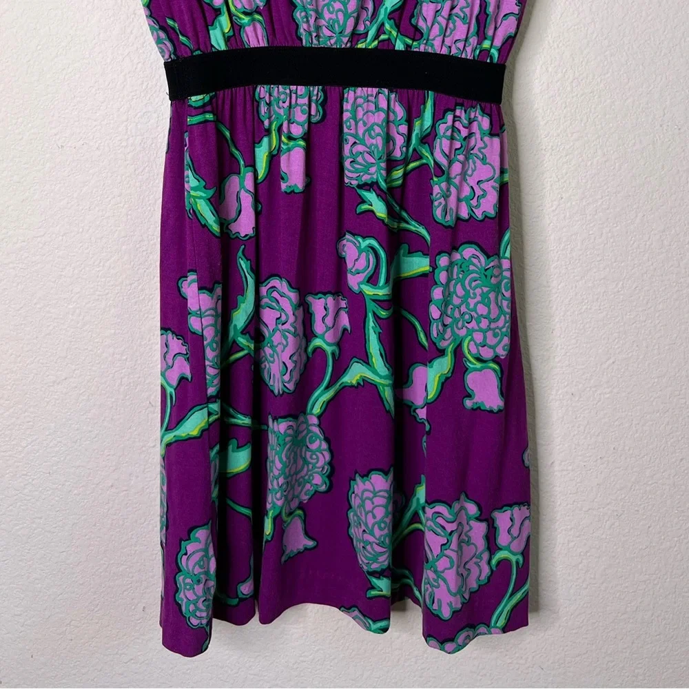 LILLY PULITZER Women’s Hollyhock Posie Laney Purple Dress XS - Picture 6 of 9